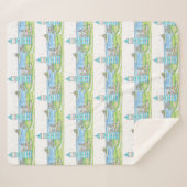 ターコイズライトハウスシェルパブランケット シェルパブランケット (正面(横))