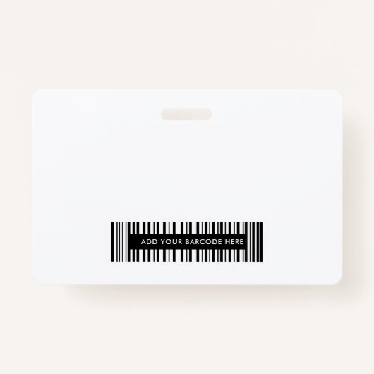 ターコイズライトブルービジネスフォトスタッフIDバッジ バッジ (裏面)