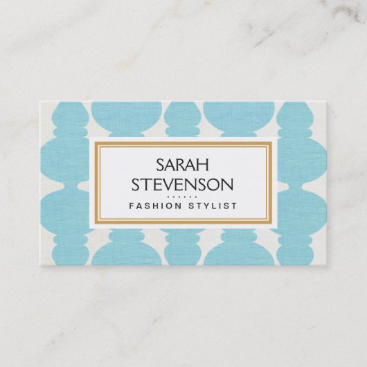 ターコイズリフェイクネンファッションブティック&サロン 名刺 (正面)