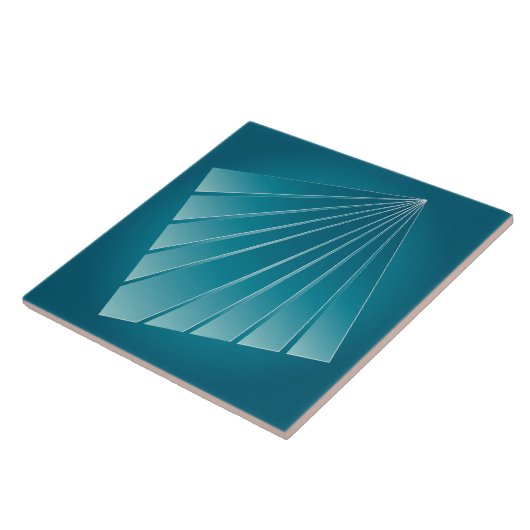 ターコイズリボン タイル (側面)