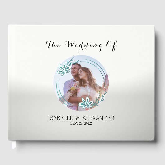 ターコイズリースカスタム写真 ゲストブック (正面)