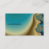 ターコイズレイクビジネスカード 名刺 (裏面)