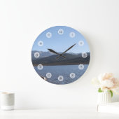 ターコイズレイク（コロラド） ラージ壁時計 (ホーム)