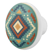 ターコイズレッドコバルトサポテックダイヤモンドセラミックノブ セラミックノブ (右)