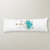 ターコイズローズの鍵 ボディピロー (正面)