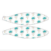 ターコイズローズの鍵 ミニバスケットボール (パネル)