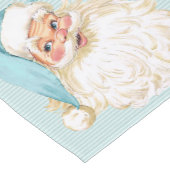 ターコイズヴィンテージビクトリアンサンタクロースシャビー ショートテーブルランナー (コーナー)