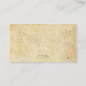 ターコイズヴィンテージボウダマスクウェディングプレイスカード プレイスカード (裏面)