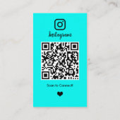 ターコイズ不動産InstagramソーシャルQR 名刺 (裏面)