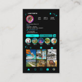 ターコイズ不動産InstagramソーシャルQR 名刺 (正面)