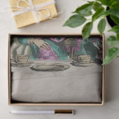 ターコイズ不機嫌ハッターアリスinワンダーランドデクページ 薄葉紙 (ギフト)