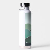 ターコイズ世界景観 ウォーターボトル (右面)