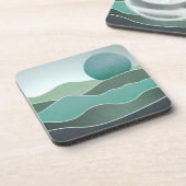 ターコイズ世界景観 コースター (左側)