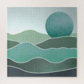 ターコイズ世界景観 ジグソーパズル (縦)