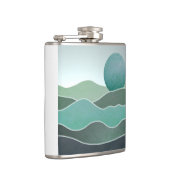 ターコイズ世界景観 フラスク (右)