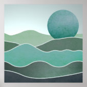 ターコイズ世界景観 ポスター (正面)