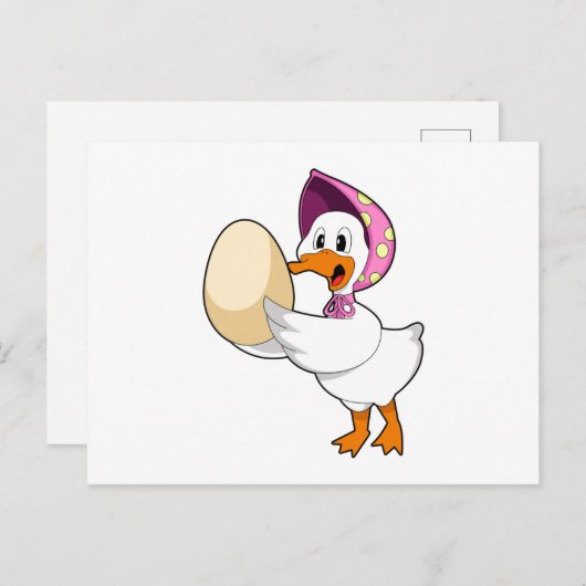 ターコイズ卵 ポストカード (正面/裏面)