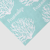 ターコイズ及び白サンゴ贈与ティッシュペーパー充填剤 薄葉紙 (詳細)