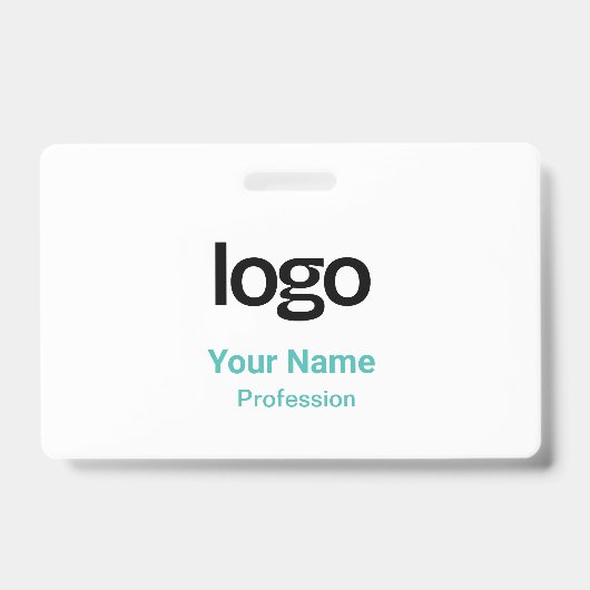 ターコイズ名タグバッジ バッジ (Front)