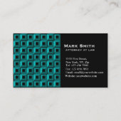 ターコイズ名刺中の方言 名刺 (裏面)