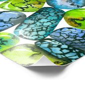 ターコイズ型 フォトプリント            (角)