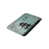 ターコイズ夜のアジア"生命"バスマット バスマット (アングル)