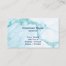 ターコイズ大理石名刺 名刺