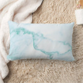 ターコイズ大理石腰枕 ランバークッション (ブランケット)
