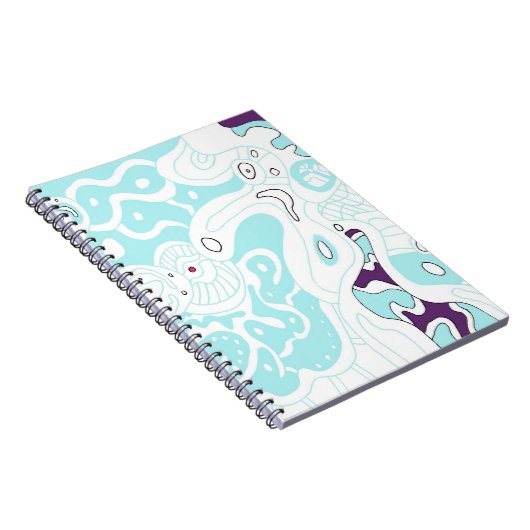 「ターコイズ宇宙」離れ側 ノートブック (右側)