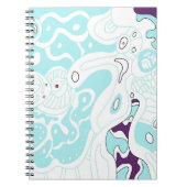 「ターコイズ宇宙」離れ側 ノートブック (正面)