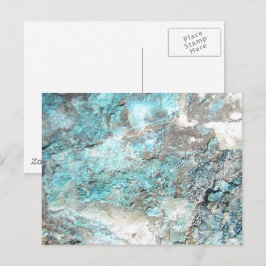 ターコイズ岩 ポストカード (正面/裏面)
