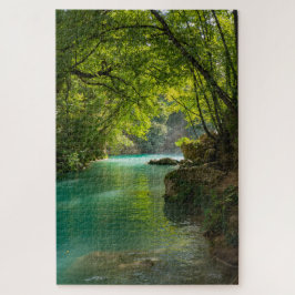 ターコイズ川エルサ，トスカーナ，イタリア ジグソーパズル