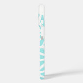 ターコイズ幾何学 Case-Mate iPhoneケース (裏面 / 左)