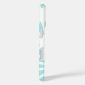 ターコイズ幾何学 Case-Mate iPhoneケース (裏面 / 右)