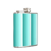 ターコイズ影ストライプ影 フラスク (右)