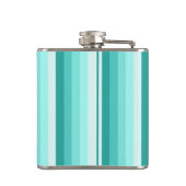 ターコイズ影ストライプ影 フラスク (裏面)