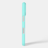 ターコイズ影ストライプ影 Case-Mate iPhoneケース (裏面 / 右)