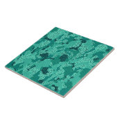 ターコイズ斑点 タイル (側面)