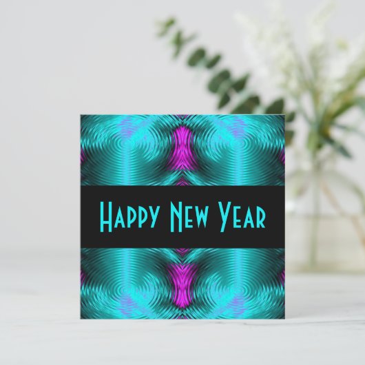 ターコイズ新年 招待状 (スタンド正面)