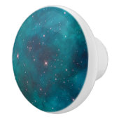 ターコイズ星雲きらめく星セラミックプル セラミックノブ (右)