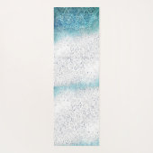 ターコイズ曼荼羅 ヨガマット (裏面)