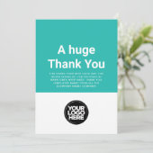 ターコイズ有償スタッフ評価カード 招待状 (スタンド正面)