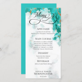 ターコイズ水彩ジオード