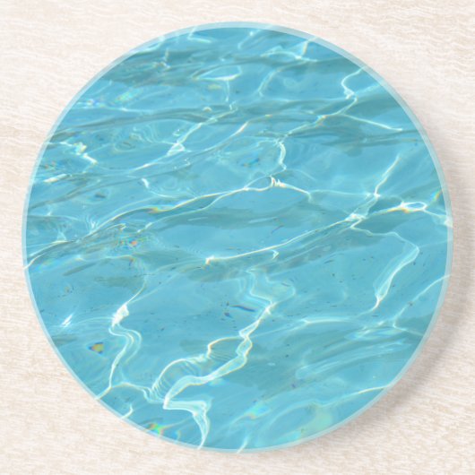 ターコイズ水 コースター (正面)