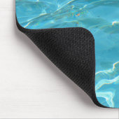 ターコイズ水 マウスパッド (コーナー)