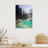 ターコイズ水inモジャストラナ，スロベニア ポスター (キッチン)