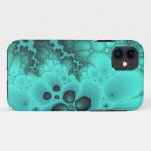 ターコイズ泡iPhoneケース Case-Mate iPhoneケース (裏面(横))