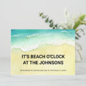 ターコイズ波オンショアビーチO'Clock移動 案内状 (スタンド正面)