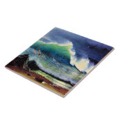 ターコイズ海の岸 タイル (側面)