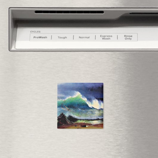 ターコイズ海の岸 マグネット (インサイチュ (食洗機))